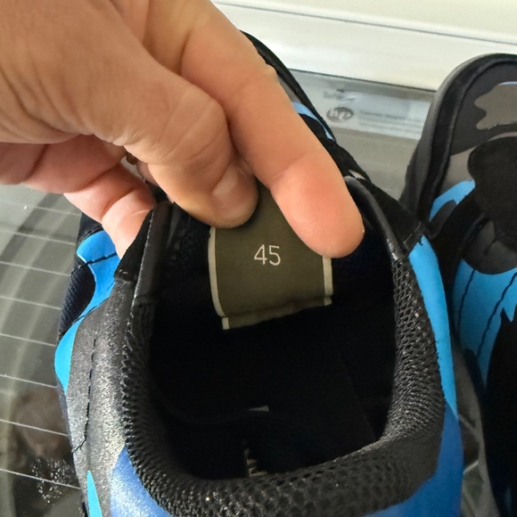 Valentino Black and Blue Sneakers - Picture 4 of 6